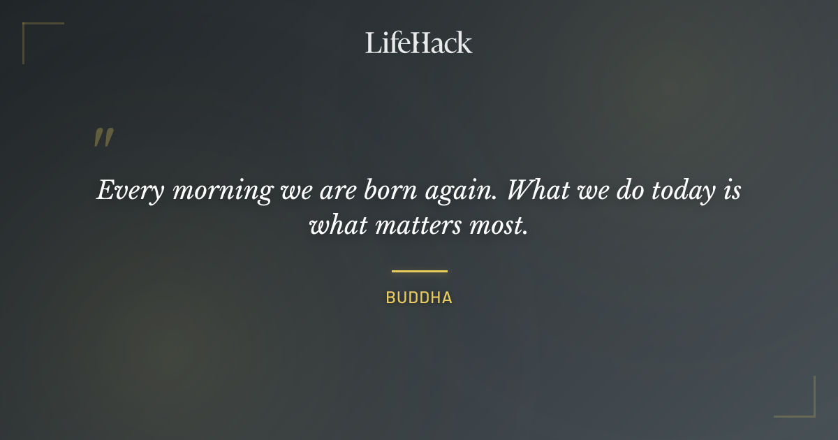 Quote by Buddha