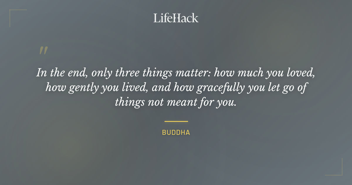 Quote by Buddha