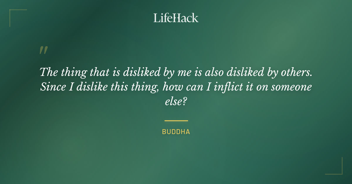 Quote by Buddha