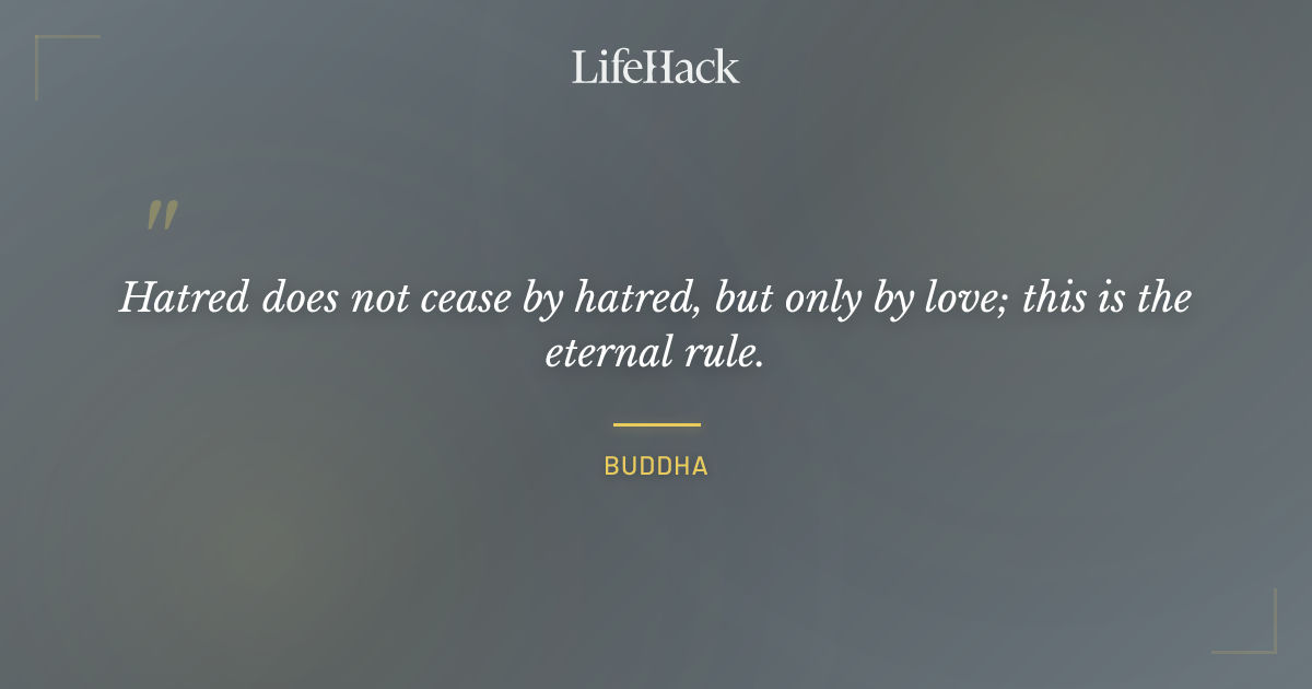 Quote by Buddha