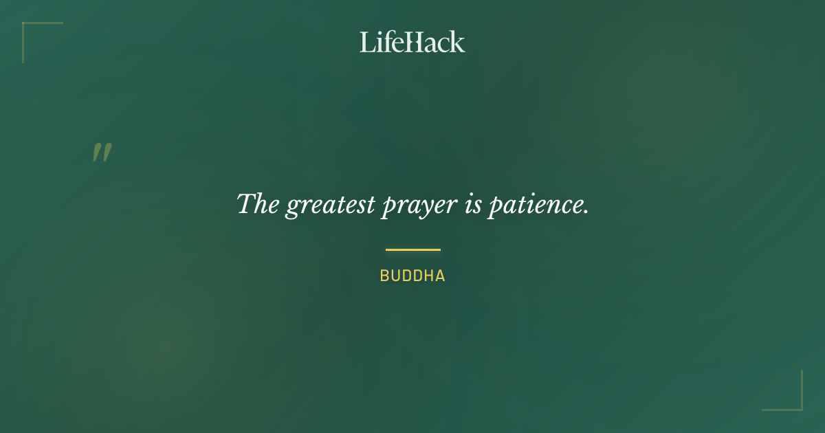 Quote by Buddha