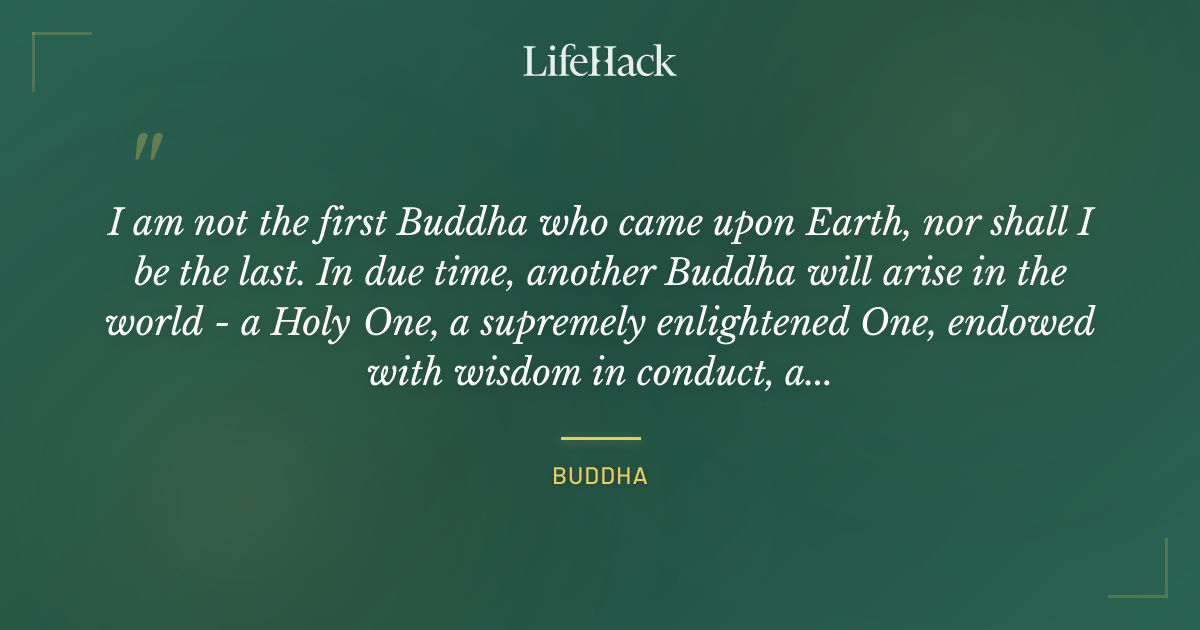 Quote by Buddha