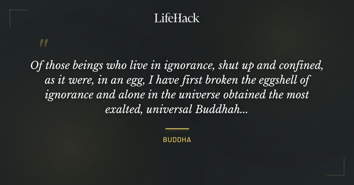 Quote by Buddha