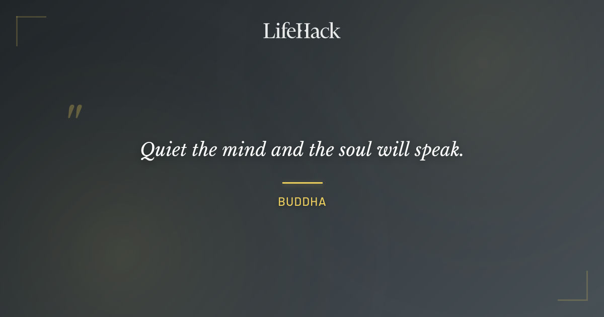 Quote by Buddha