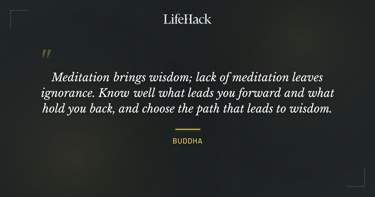 Quote by Buddha
