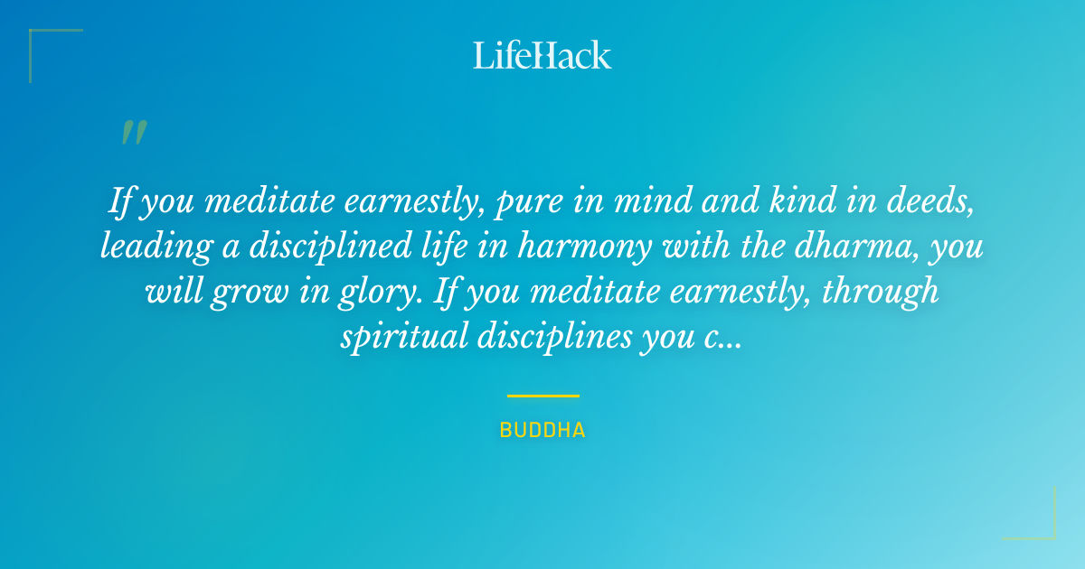Quote by Buddha