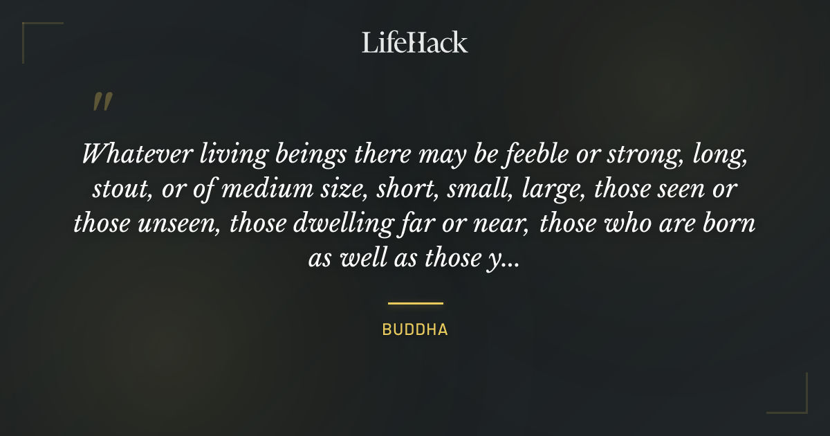 Quote by Buddha