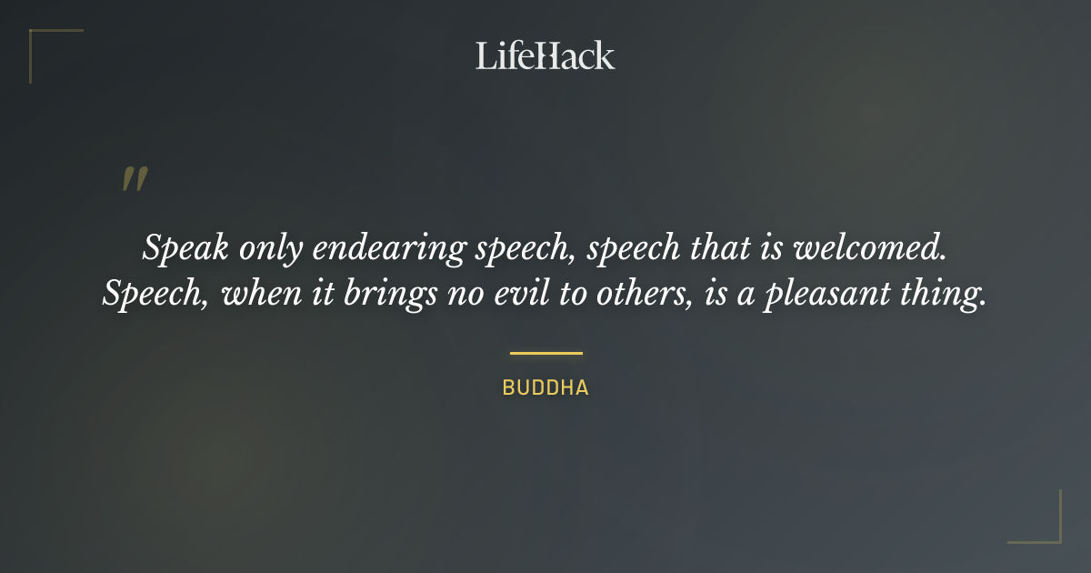 Quote by Buddha
