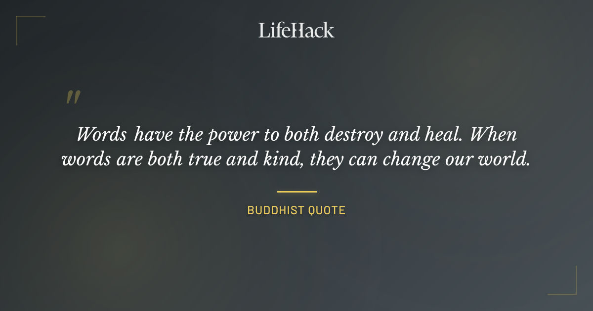 Quote by Buddhist quote