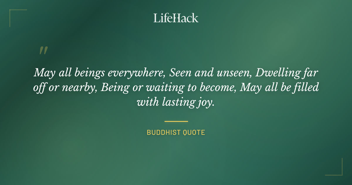 Quote by Buddhist quote