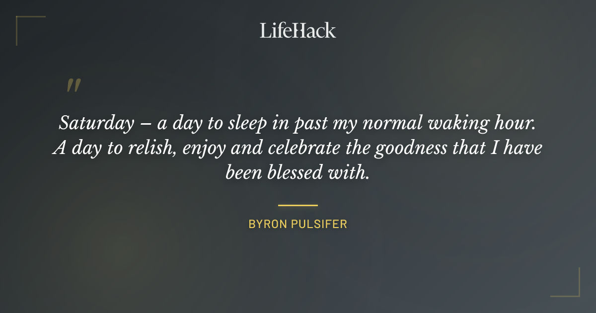 Quote by Byron Pulsifer