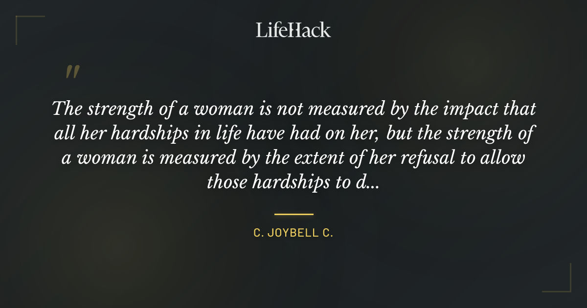 Quote by C. JoyBell C.
