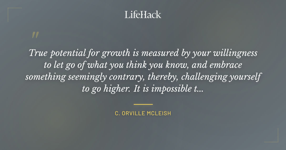 Quote by C. Orville McLeish
