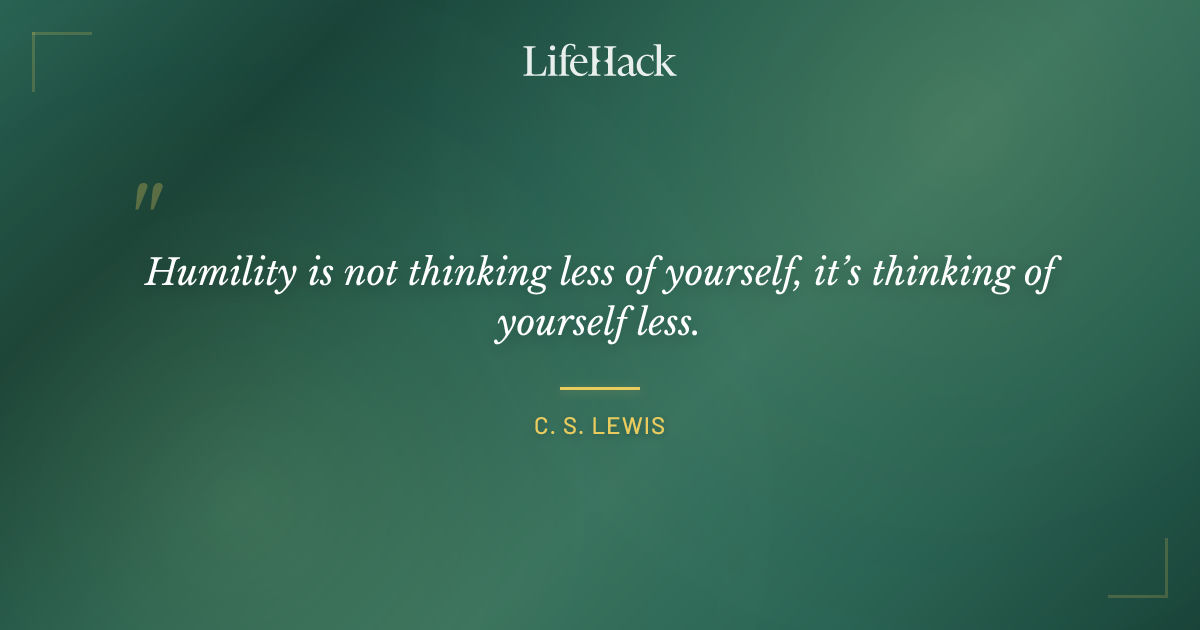 Quote by C. S. Lewis