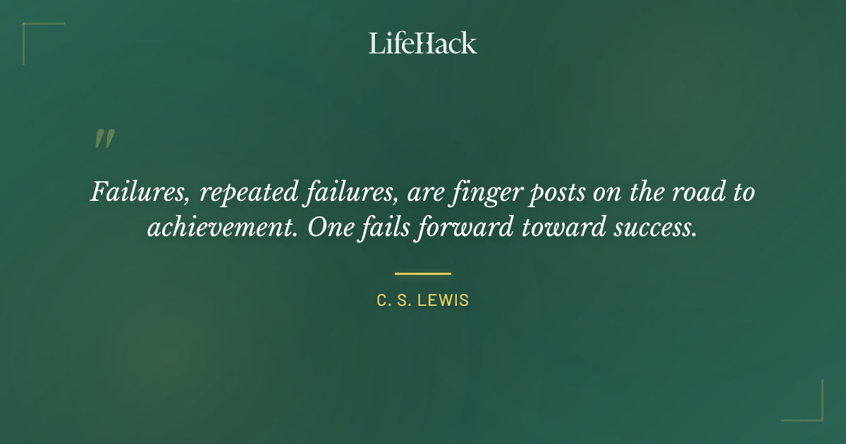 Quote by C. S. Lewis