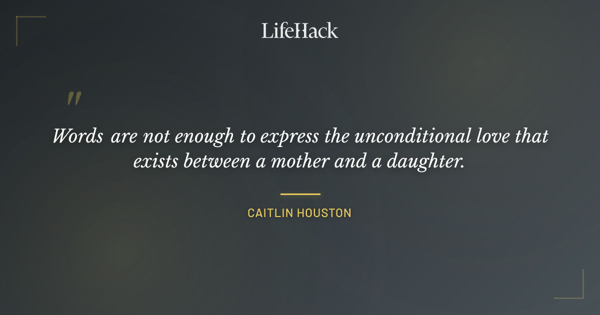 Quote by Caitlin Houston