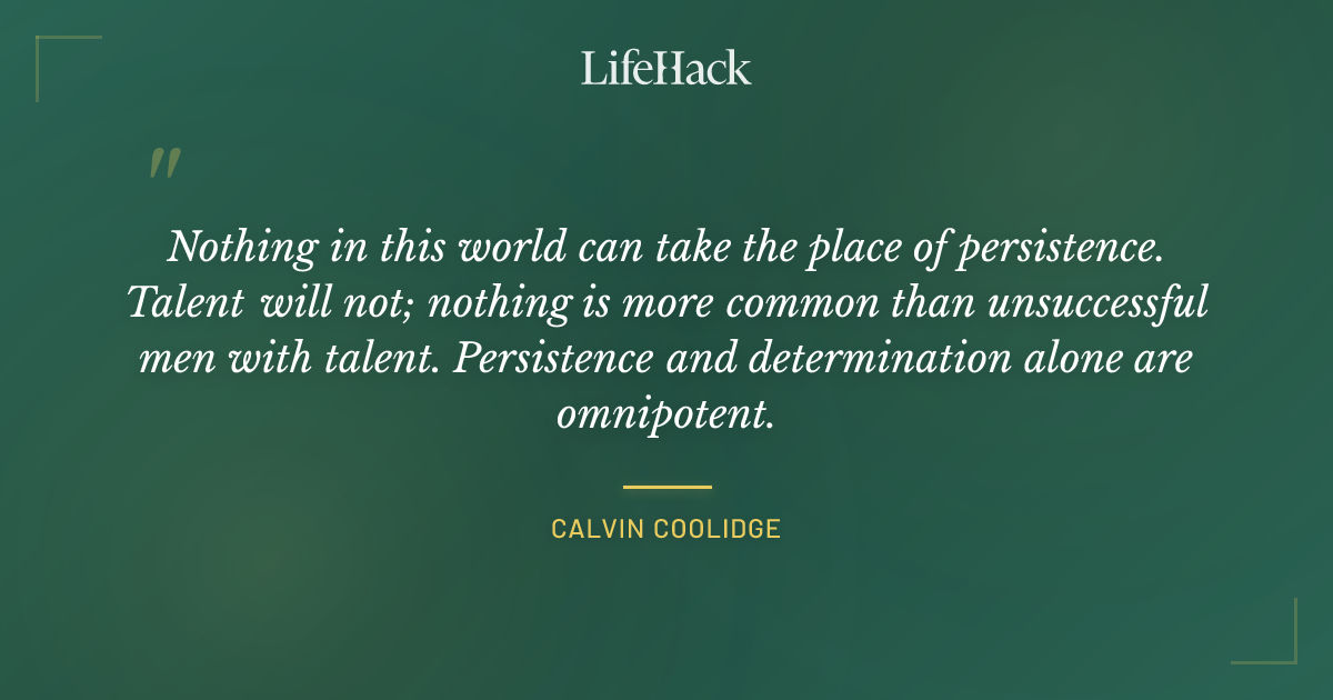 Quote by Calvin Coolidge