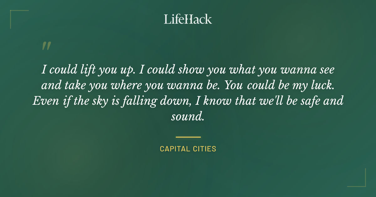 Quote by Capital Cities