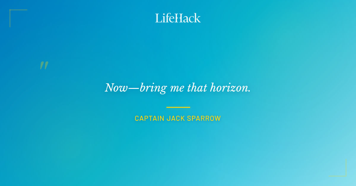 Quote by Captain Jack Sparrow