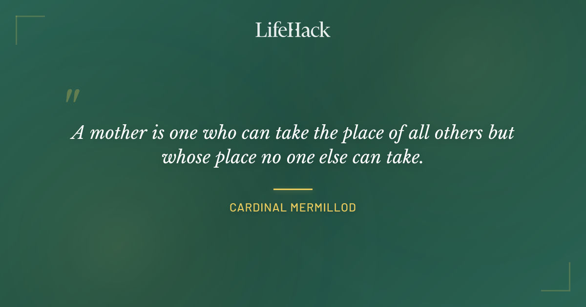 Quote by Cardinal Mermillod
