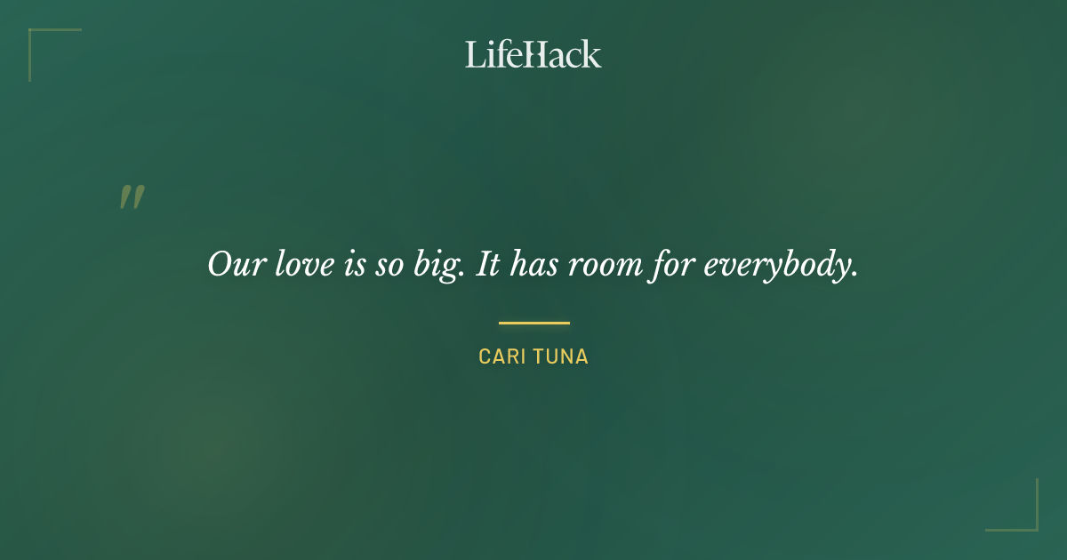 Quote by Cari Tuna