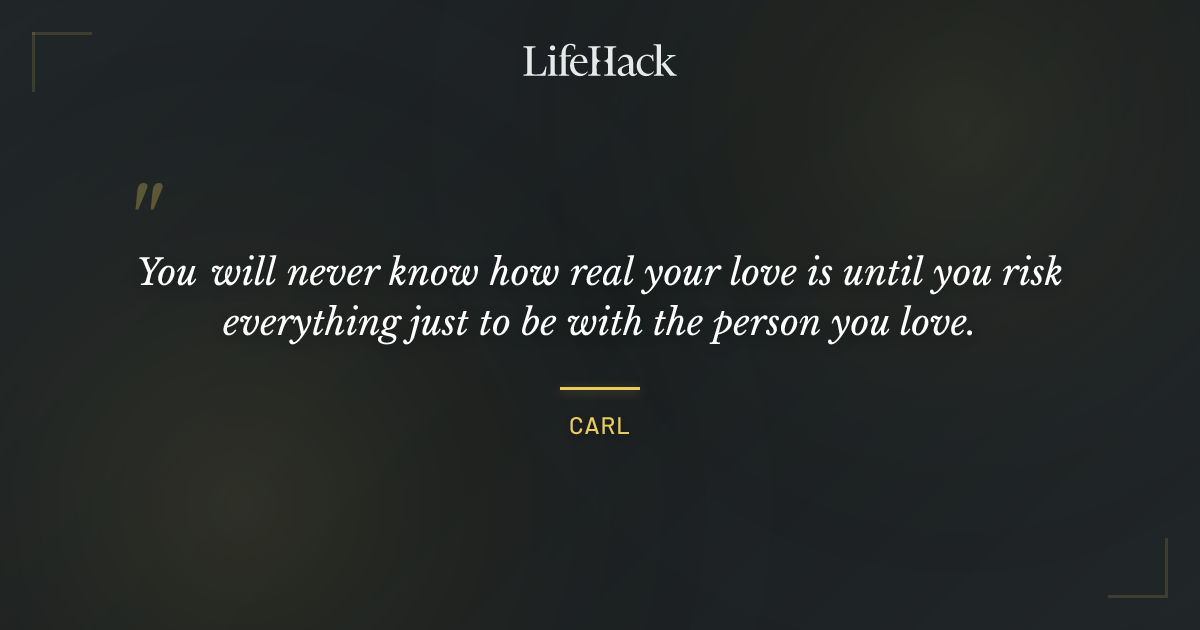 Quote by Carl