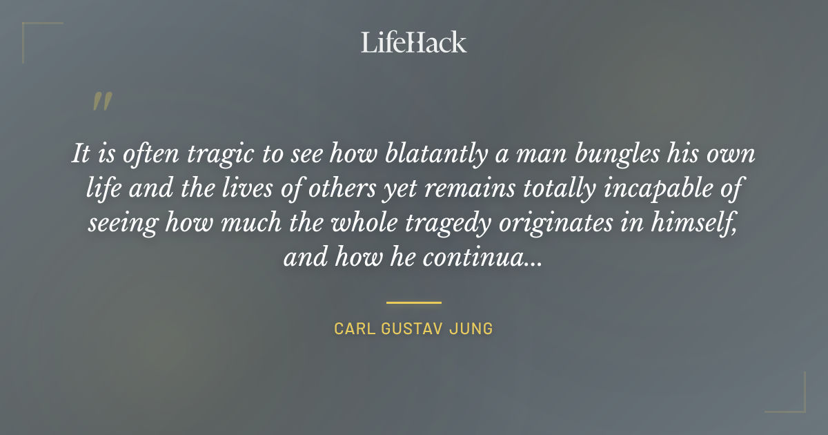 Quote by Carl Gustav Jung