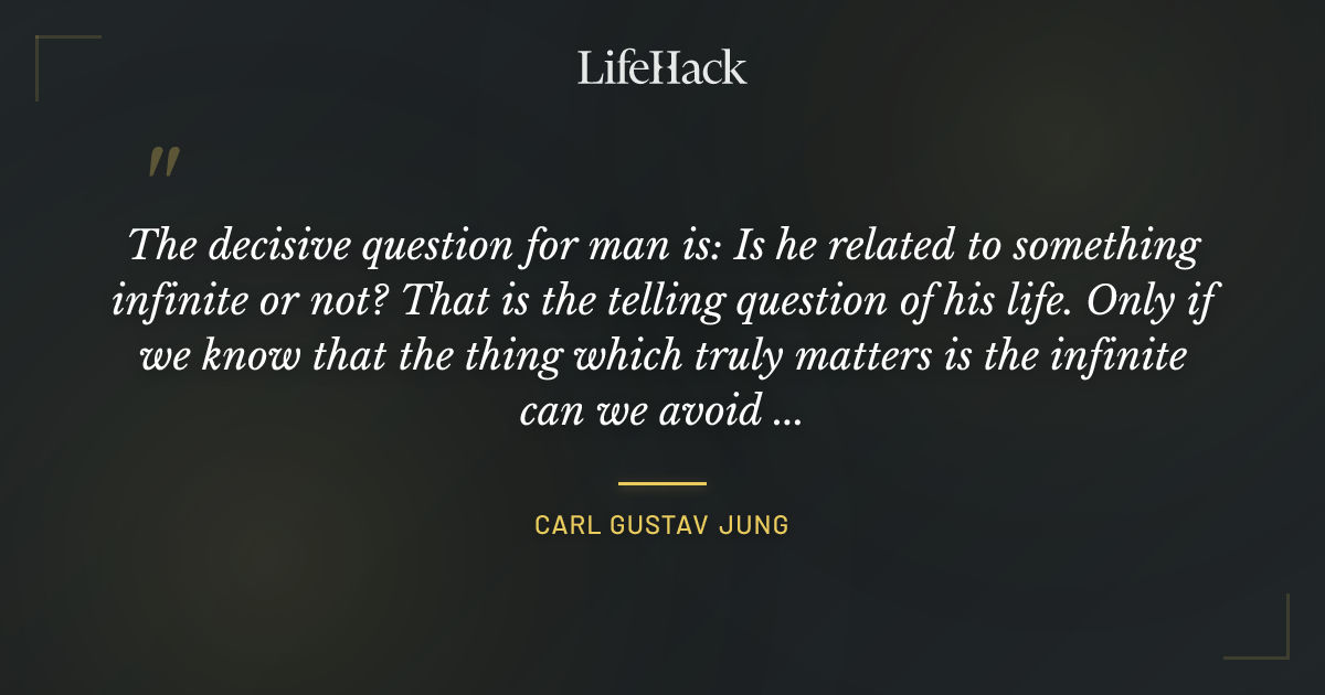 Quote by Carl Gustav Jung