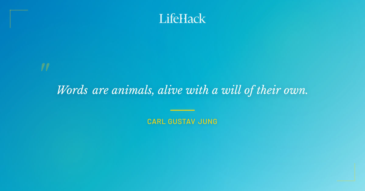 Quote by Carl Gustav Jung