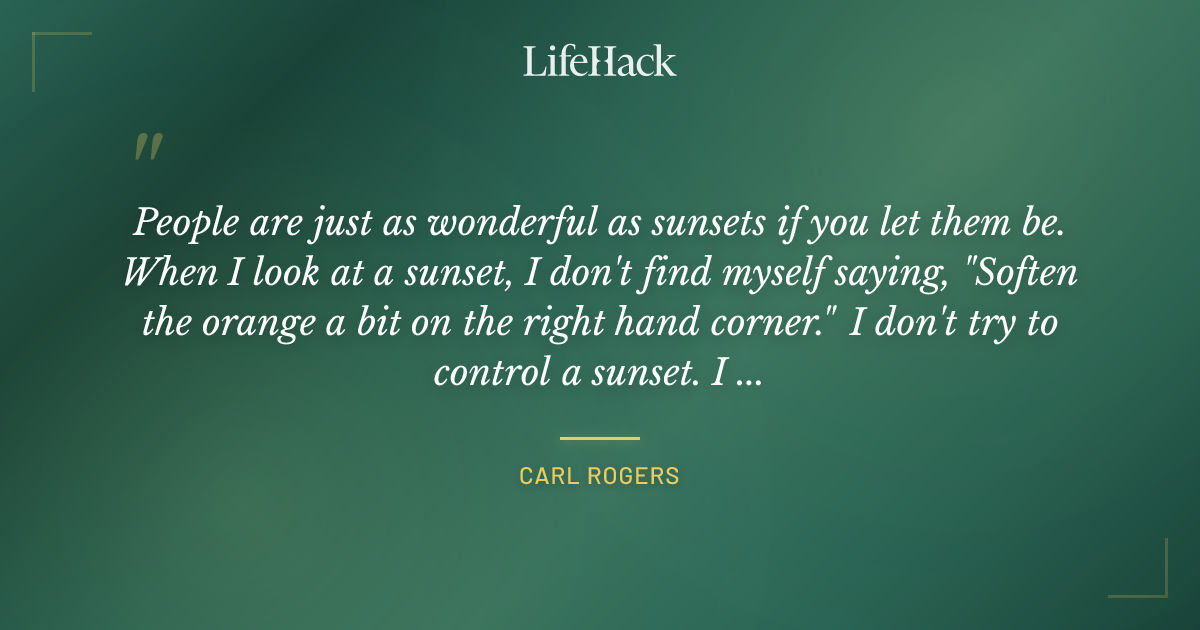 Quote by Carl Rogers