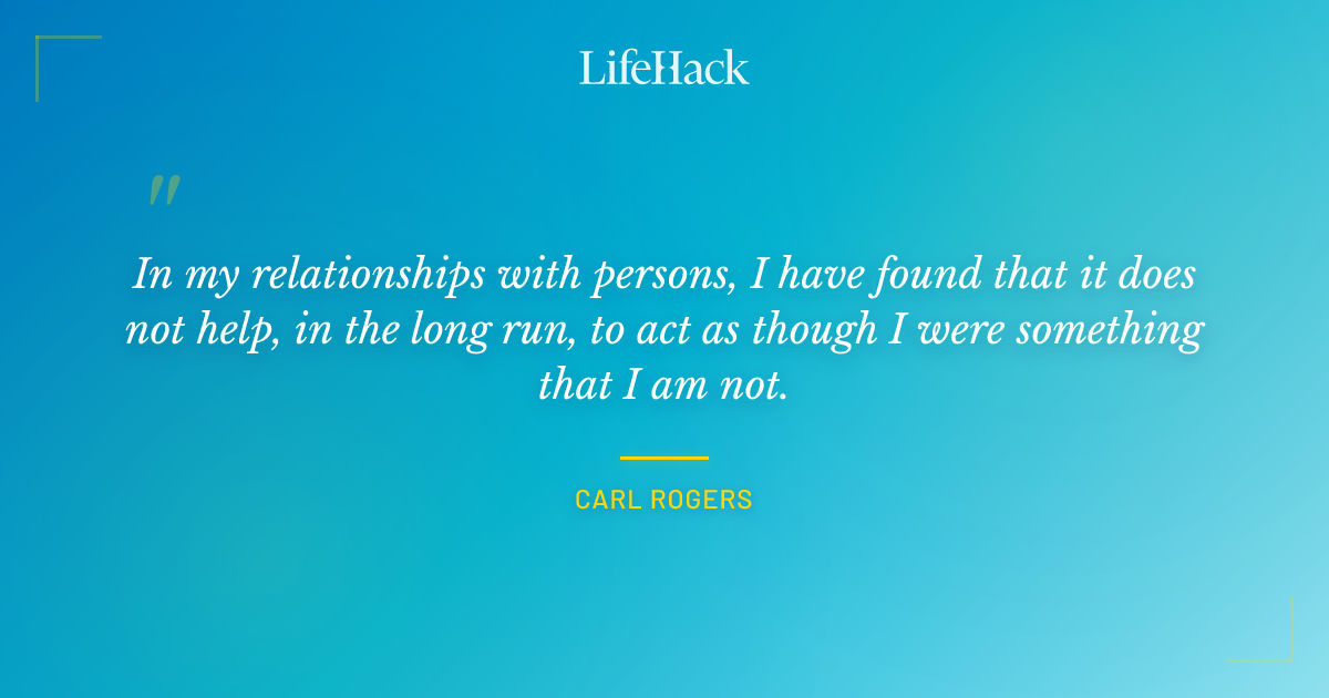 Quote by Carl Rogers