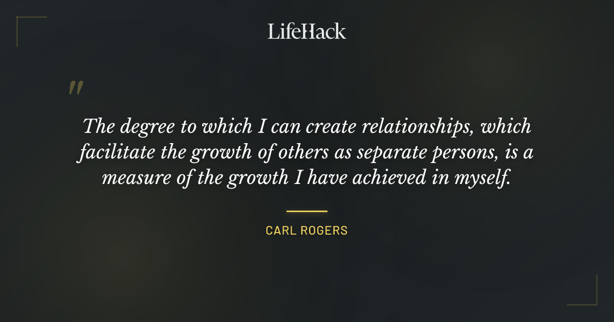 Quote by Carl Rogers
