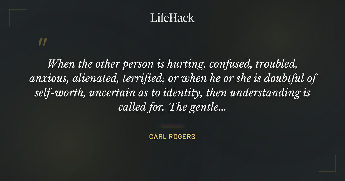 Quote by Carl Rogers