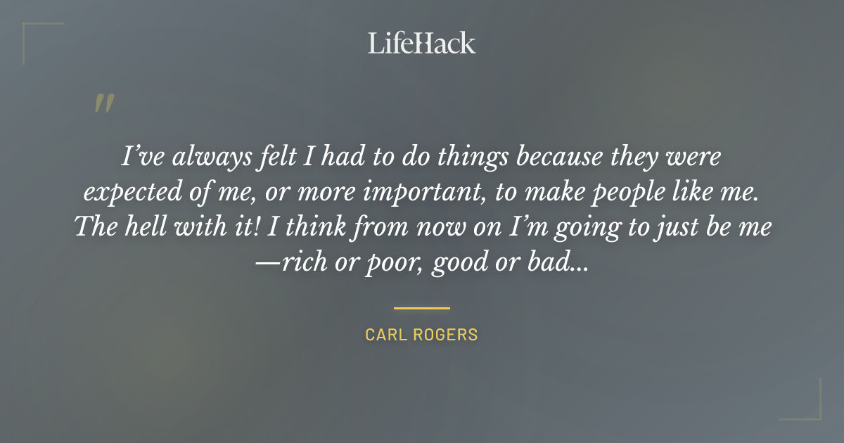 Quote by Carl Rogers