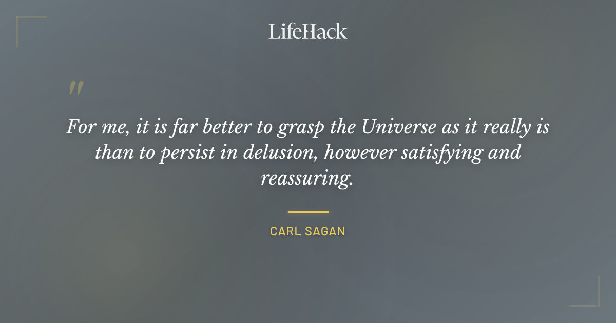 Quote by Carl Sagan