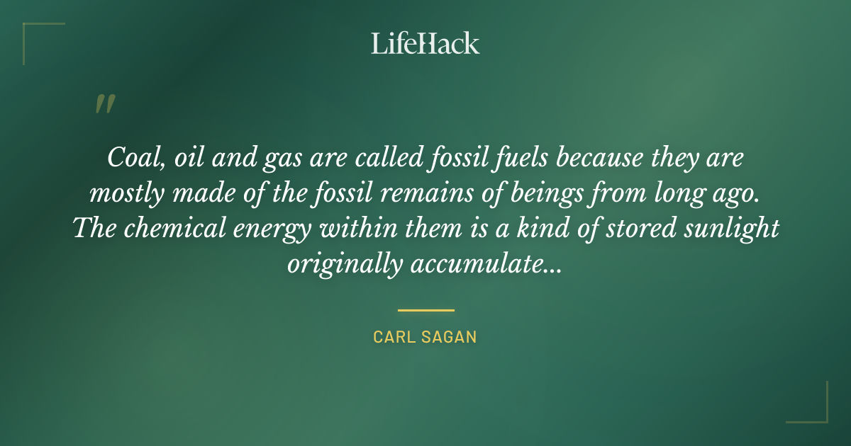 Quote by Carl Sagan