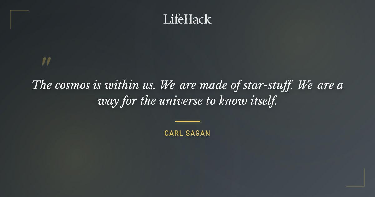Quote by Carl Sagan
