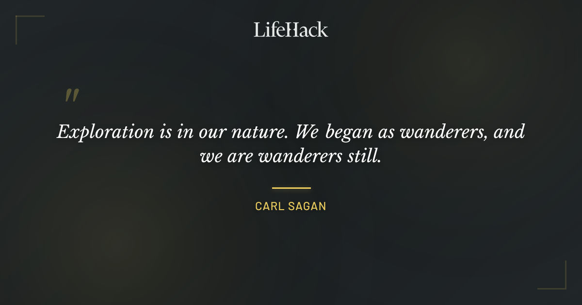 Quote by Carl Sagan