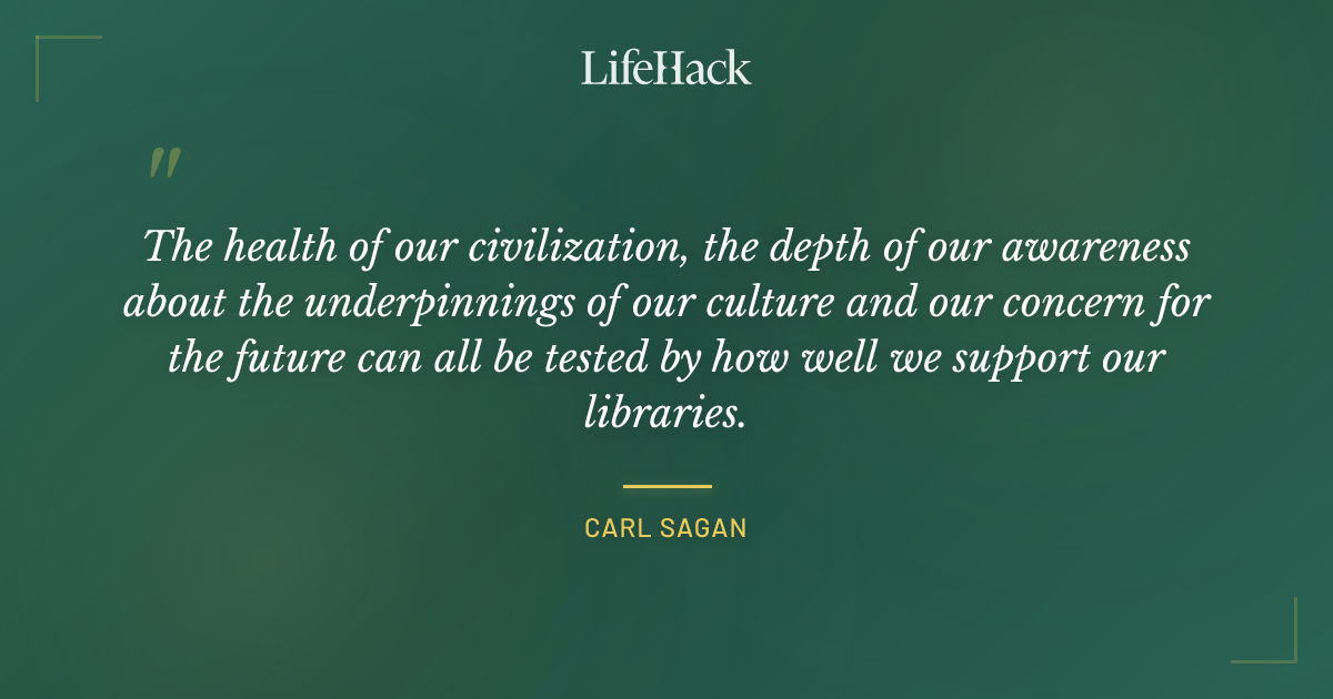 Quote by Carl Sagan