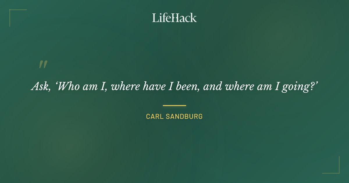 Quote by Carl Sandburg