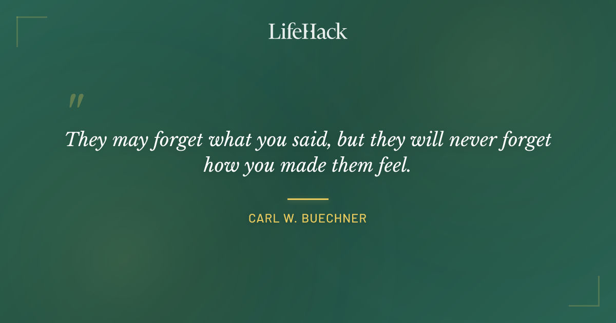 Quote by Carl W. Buechner