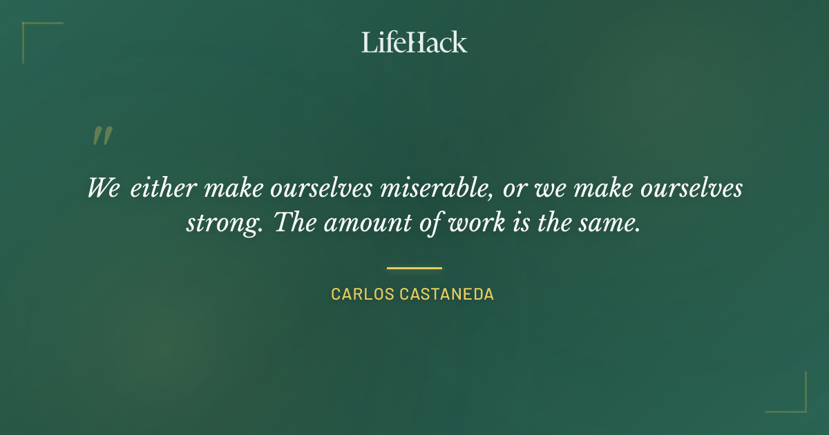 Quote by Carlos Castaneda