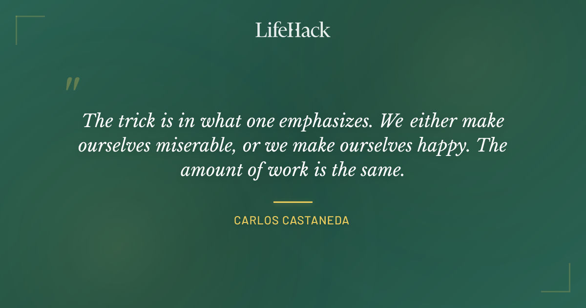 Quote by Carlos Castaneda