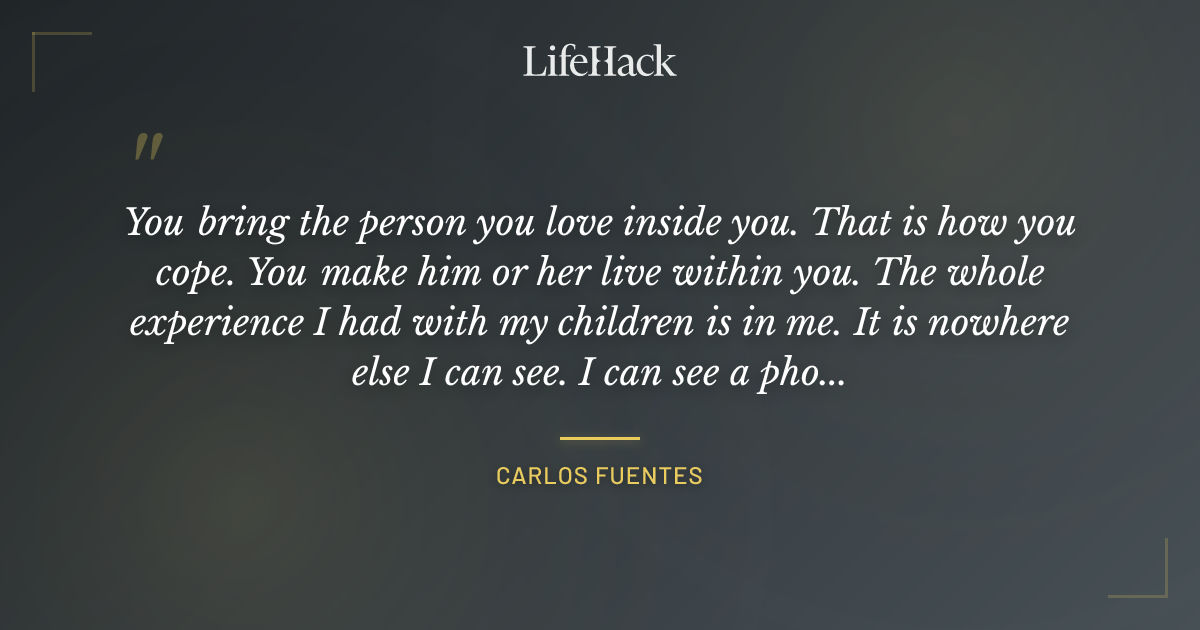 Quote by Carlos Fuentes
