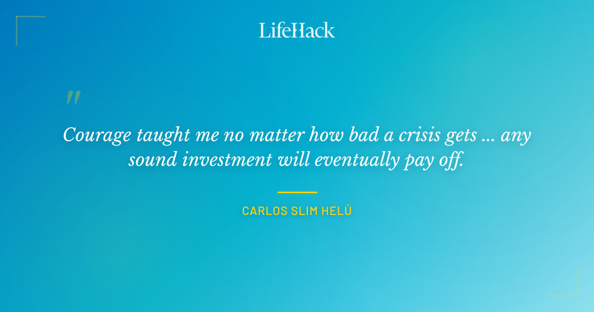 Quote by Carlos Slim Helú