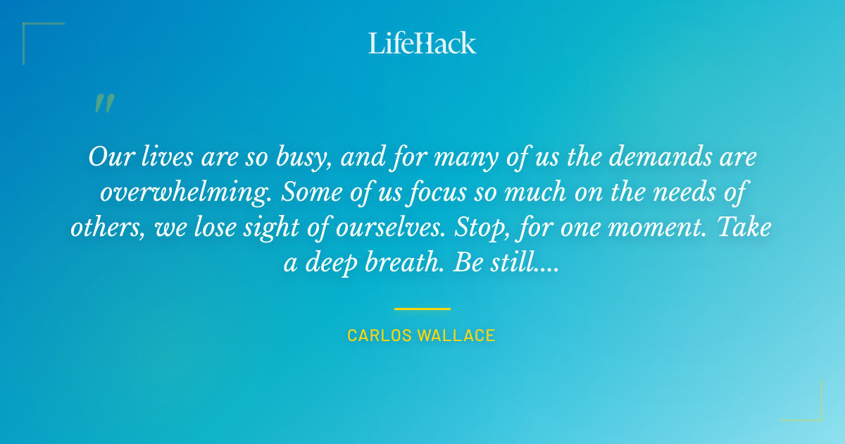 Quote by Carlos Wallace