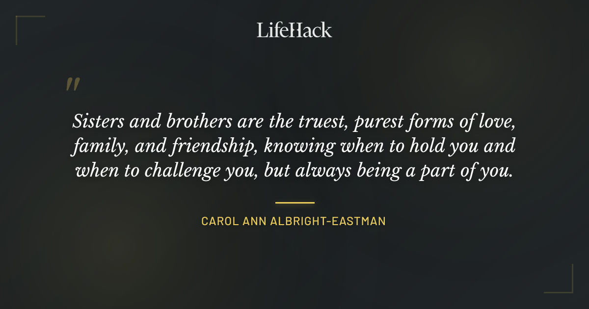 Quote by Carol Ann Albright-Eastman