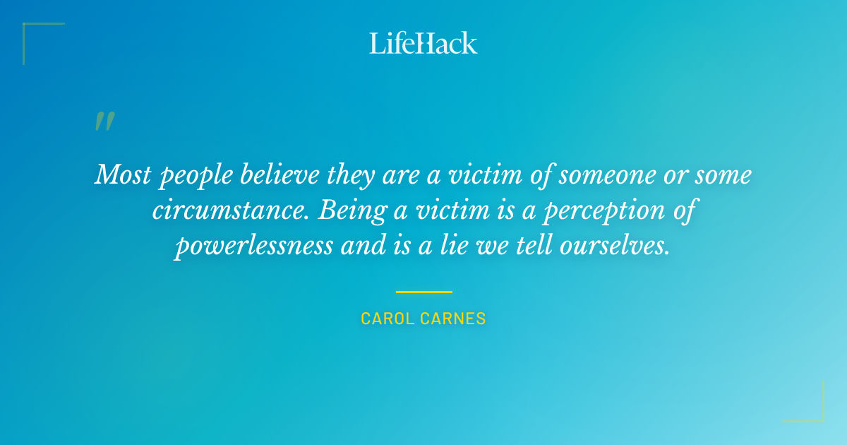 Quote by Carol Carnes