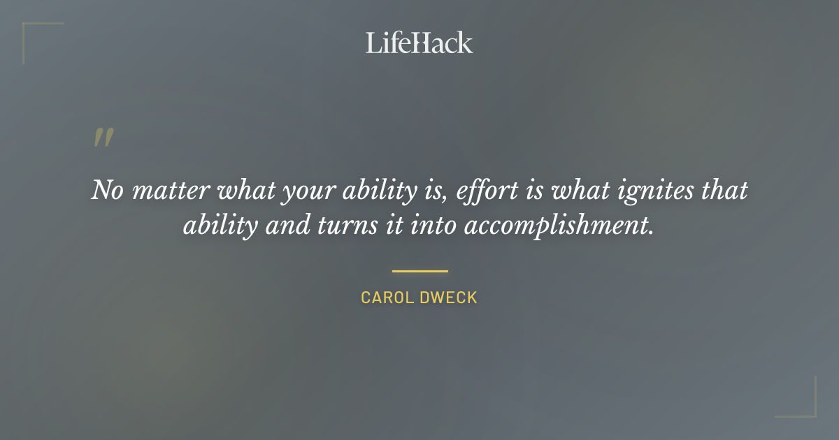 Quote by Carol Dweck