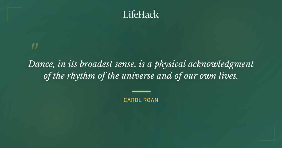 Quote by Carol Roan